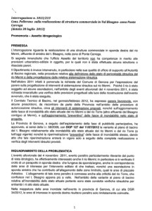 la risposta dell'assessore Briano