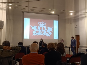 La giornata di consegna degli attestati e presentazione dei restauri del 2021 nell'ex chiesa di Sant'Ignazio, parte del complesso dell'Archivio di Stato