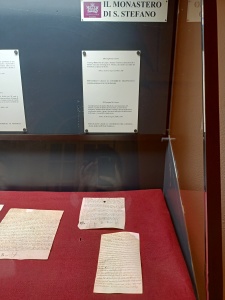 Il documento restaurato in mostra